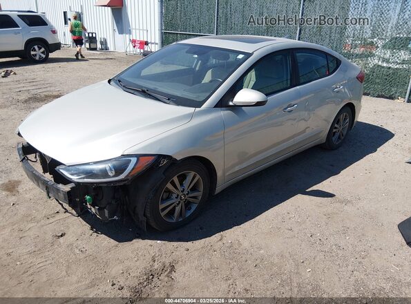 5NPD84LF6HH197403 2017 HYUNDAI ELANTRA Beige Przód lewy