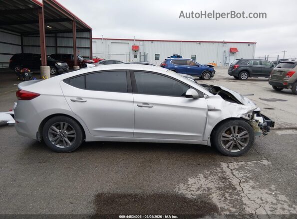 5NPD84LF6JH260313 2018 HYUNDAI ELANTRA Серебряный Панорамный вид салона 360°