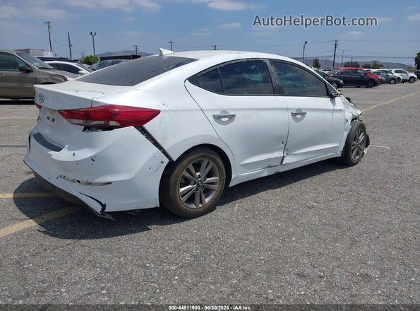 5NPD84LF6JH269710 2018 HYUNDAI ELANTRA White Trasero derecho