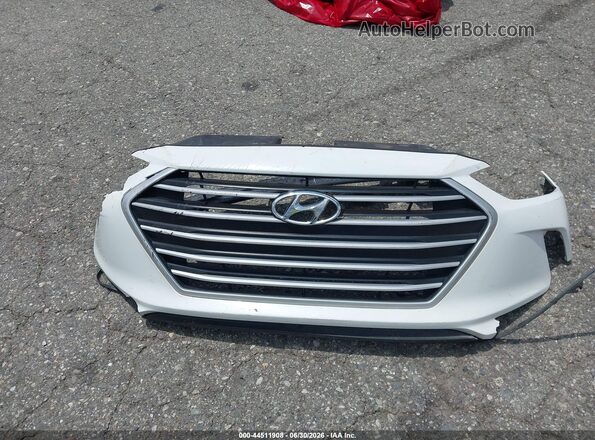 5NPD84LF6JH269710 2018 HYUNDAI ELANTRA White Vista del cuadro de instrumentos