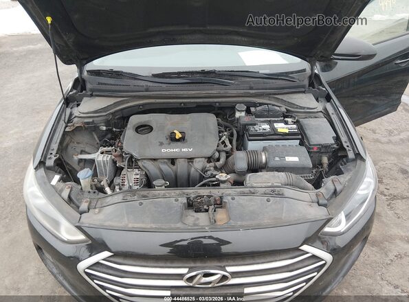 5NPD84LF6JH273871 2018 HYUNDAI ELANTRA Black Հետևի տեսք