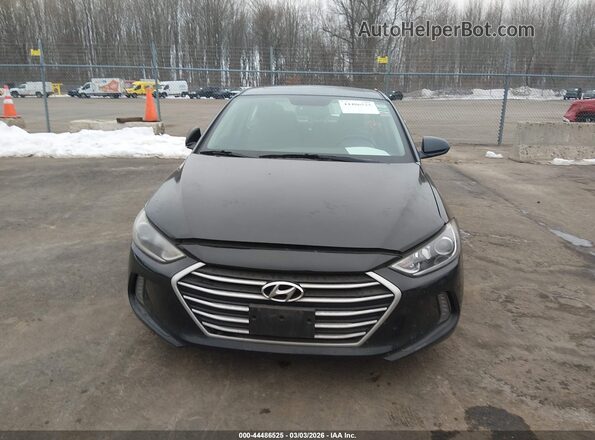 5NPD84LF6JH273871 2018 HYUNDAI ELANTRA Black Սարքավորումների վահանակի տեսք