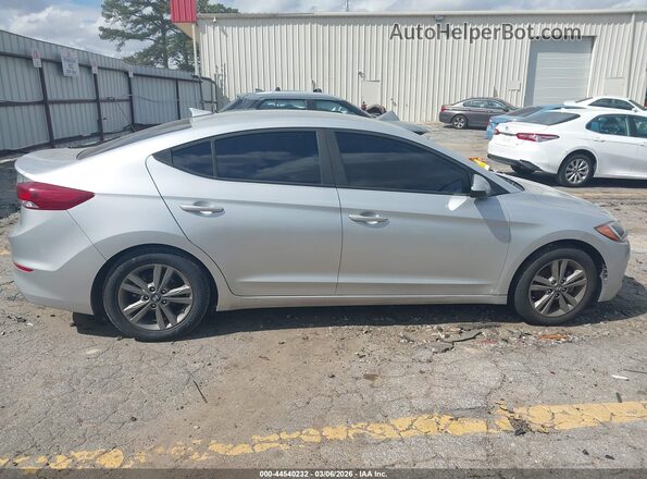 5NPD84LF6JH306948 2018 HYUNDAI ELANTRA Gray Vista del cuadro de instrumentos