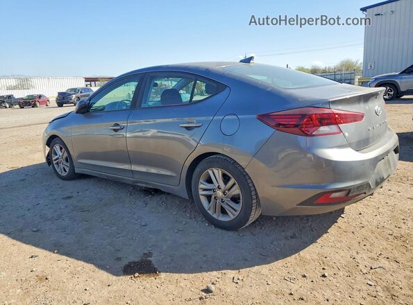 5NPD84LF6KH404346 2019 HYUNDAI ELANTRA Gray 