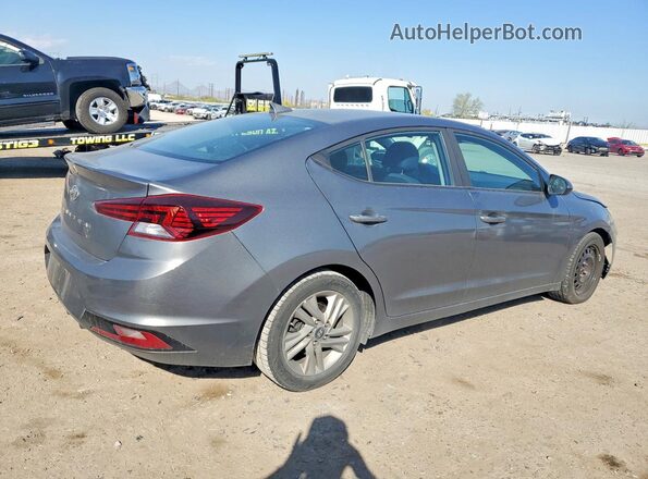 5NPD84LF6KH404346 2019 HYUNDAI ELANTRA Gray 