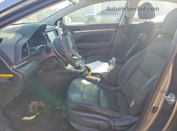 5NPD84LF6KH404346 2019 HYUNDAI ELANTRA Gray 
