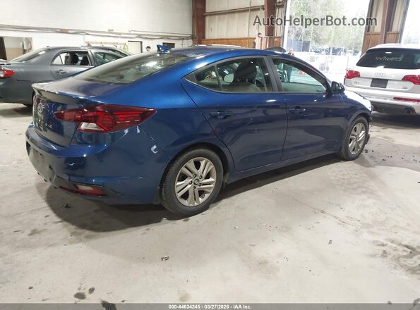 5NPD84LF6KH479368 2019 HYUNDAI ELANTRA Blue Trasero derecho