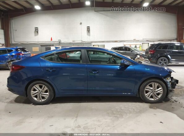 5NPD84LF6KH479368 2019 HYUNDAI ELANTRA Blue Vista interior trasera