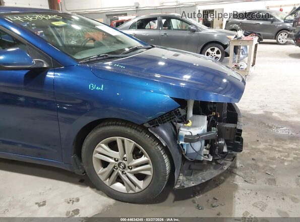 5NPD84LF6KH479368 2019 HYUNDAI ELANTRA Blue 
