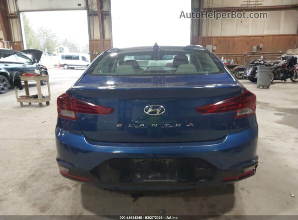 5NPD84LF6KH479368 2019 HYUNDAI ELANTRA Blue 