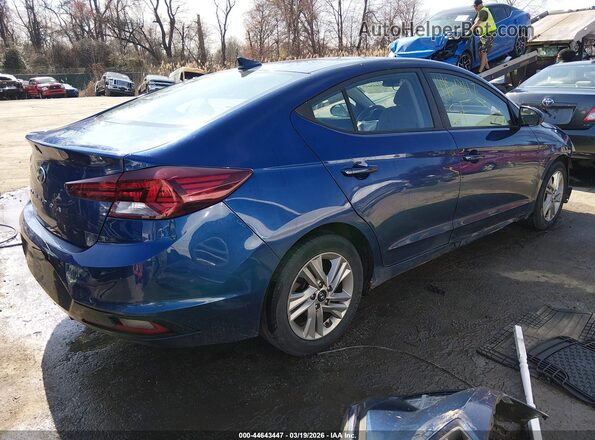 5NPD84LF6LH558671 2020 HYUNDAI ELANTRA Blue Tył prawy