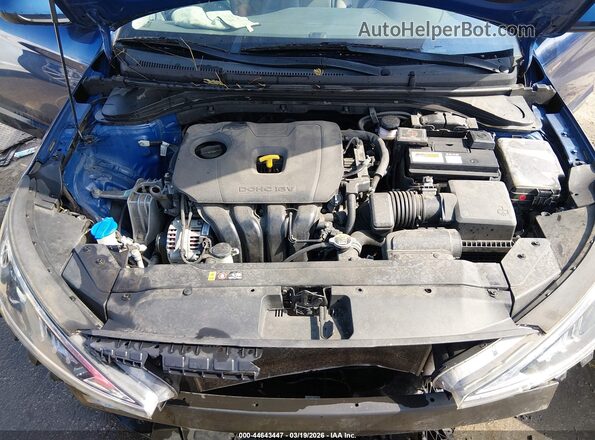 5NPD84LF6LH558671 2020 HYUNDAI ELANTRA Blue Widok z tyłu