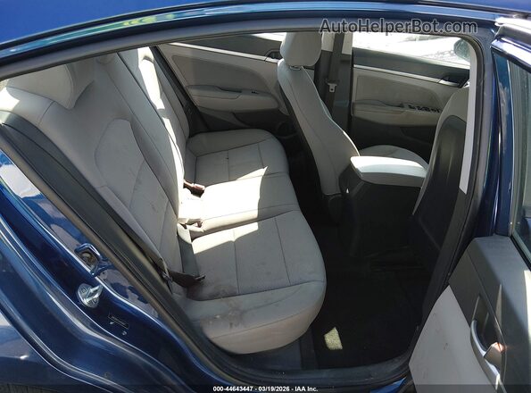 5NPD84LF6LH558671 2020 HYUNDAI ELANTRA Blue Widok naklejki z numerem VIN