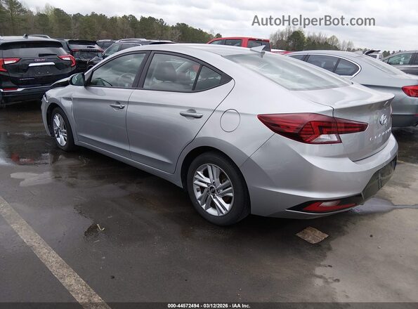 5NPD84LF6LH621865 2020 HYUNDAI ELANTRA Silver Rear left
