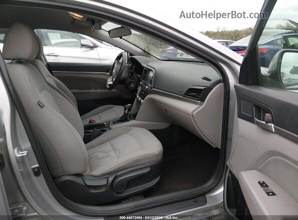 5NPD84LF6LH621865 2020 HYUNDAI ELANTRA Silver Front interior view