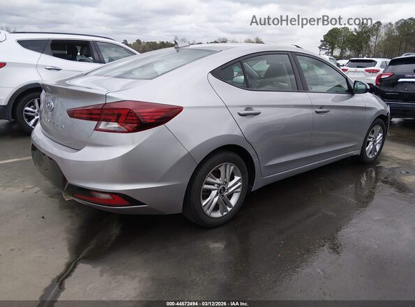 5NPD84LF6LH621865 2020 HYUNDAI ELANTRA Silver Rear right