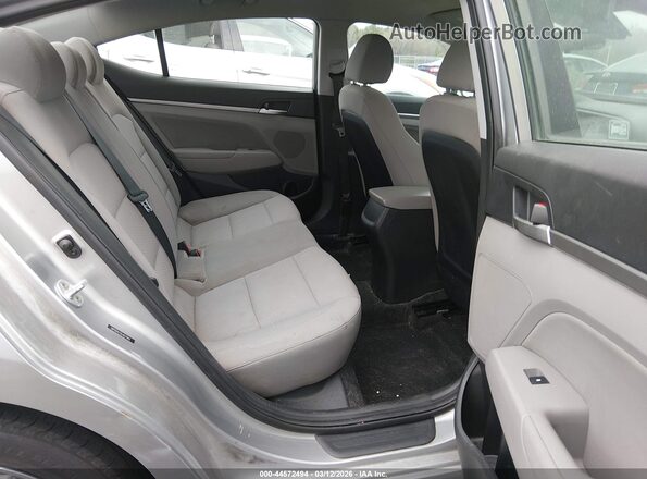5NPD84LF6LH621865 2020 HYUNDAI ELANTRA Silver VIN sticker view