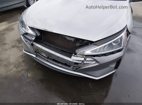 5NPD84LF6LH621865 2020 HYUNDAI ELANTRA Silver Front view