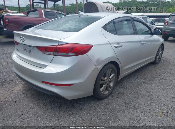 5NPD84LF7JH354765 2018 HYUNDAI ELANTRA Silver Tył prawy