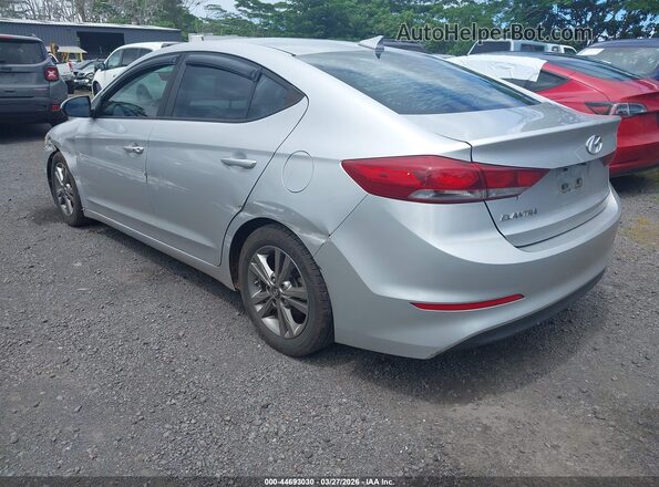 5NPD84LF7JH354765 2018 HYUNDAI ELANTRA Silver Tył lewy