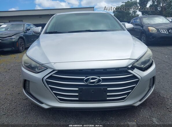 5NPD84LF7JH354765 2018 HYUNDAI ELANTRA Silver Widok zestawu wskaźników