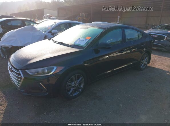 5NPD84LF7JH400854 2018 HYUNDAI ELANTRA Черный 
