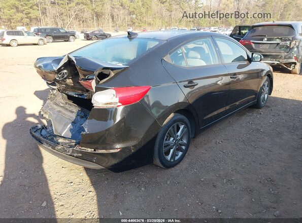 5NPD84LF7JH400854 2018 HYUNDAI ELANTRA Черный 