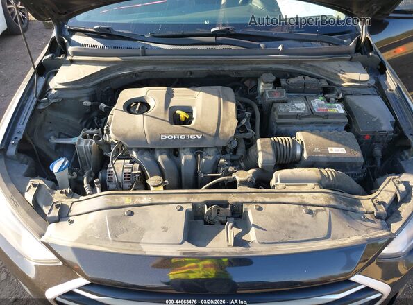 5NPD84LF7JH400854 2018 HYUNDAI ELANTRA Черный 