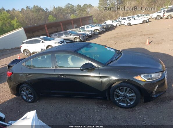 5NPD84LF7JH400854 2018 HYUNDAI ELANTRA Черный 