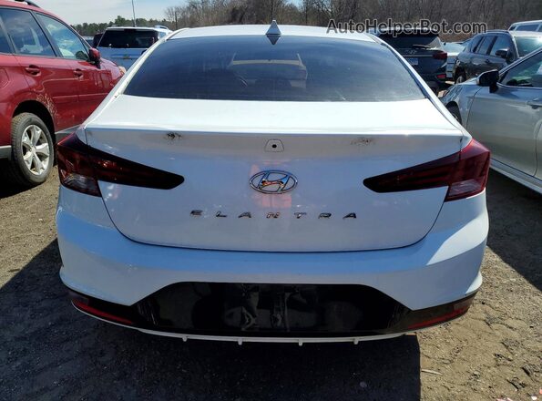 5NPD84LF7KH474907 2019 HYUNDAI ELANTRA White Rear view