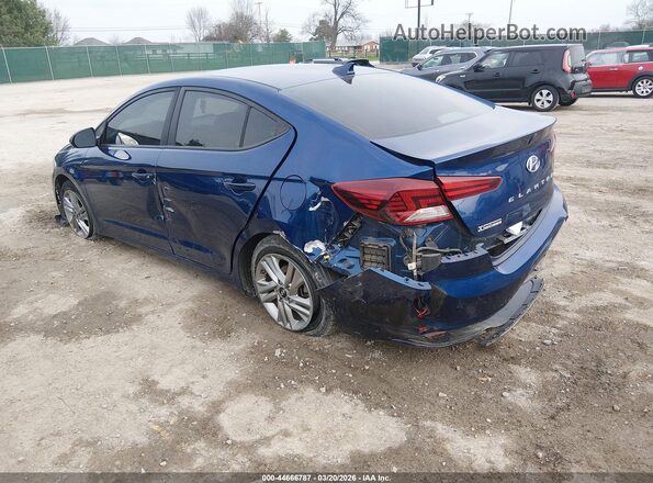 5NPD84LF7LH532287 2020 HYUNDAI ELANTRA Blue უკანა მარცხენა