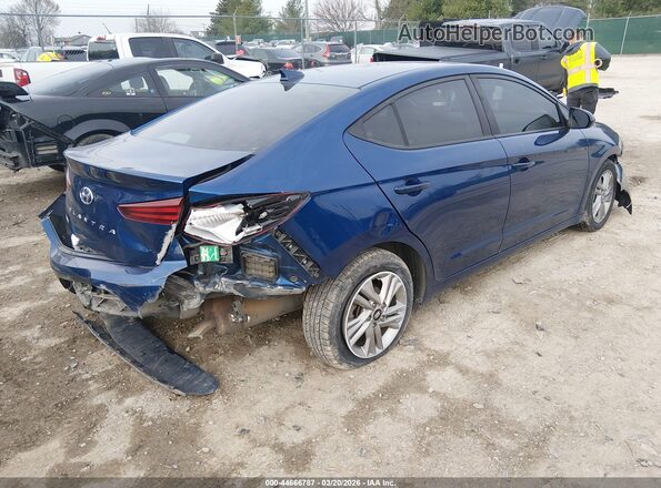 5NPD84LF7LH532287 2020 HYUNDAI ELANTRA Blue უკანა მარჯვენა