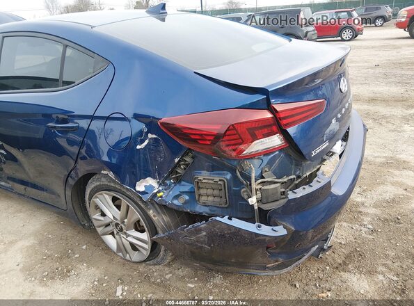5NPD84LF7LH532287 2020 HYUNDAI ELANTRA Blue წინა ხედი
