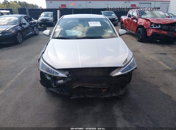 5NPD84LF7LH540650 2020 HYUNDAI ELANTRA Silver Սալոնի հետևի տեսք