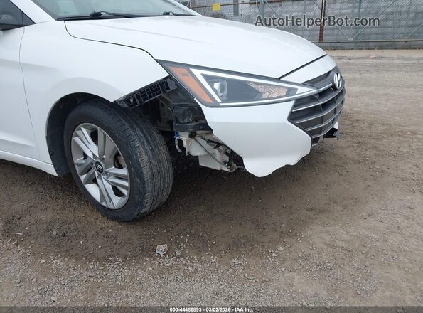 5NPD84LF7LH628517 2020 HYUNDAI ELANTRA White Դիմացի տեսք