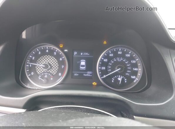 5NPD84LF7LH628517 2020 HYUNDAI ELANTRA White Հետևի նստատեղերի տեսք