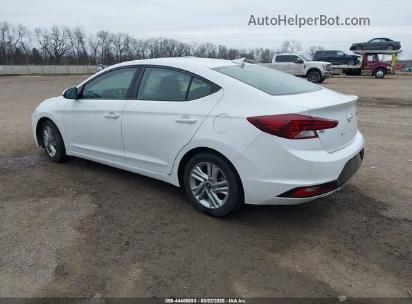 5NPD84LF7LH628517 2020 HYUNDAI ELANTRA White Հետևի ձախ