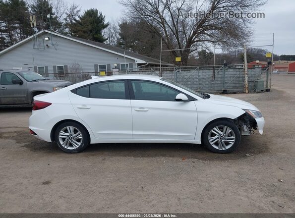 5NPD84LF7LH628517 2020 HYUNDAI ELANTRA White Սալոնի հետևի տեսք