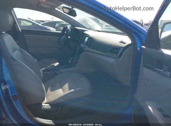 5NPD84LF8HH045414 2017 HYUNDAI ELANTRA Blue 