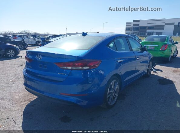 5NPD84LF8HH045414 2017 HYUNDAI ELANTRA Blue 