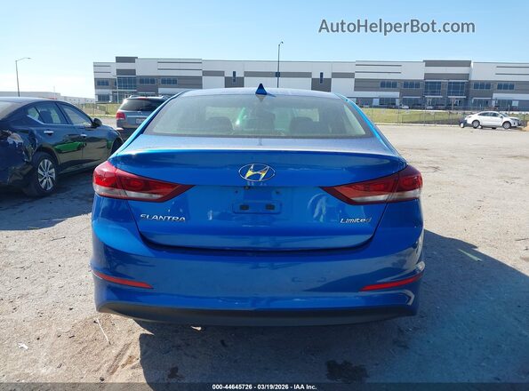 5NPD84LF8HH045414 2017 HYUNDAI ELANTRA Blue 