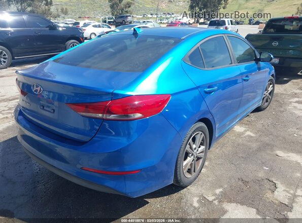 5NPD84LF8HH121990 2017 HYUNDAI ELANTRA Blue უკანა მარჯვენა