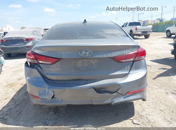 5NPD84LF8JH258336 2018 HYUNDAI ELANTRA Gray 