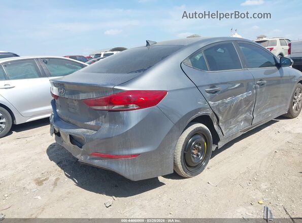5NPD84LF8JH258336 2018 HYUNDAI ELANTRA Gray 