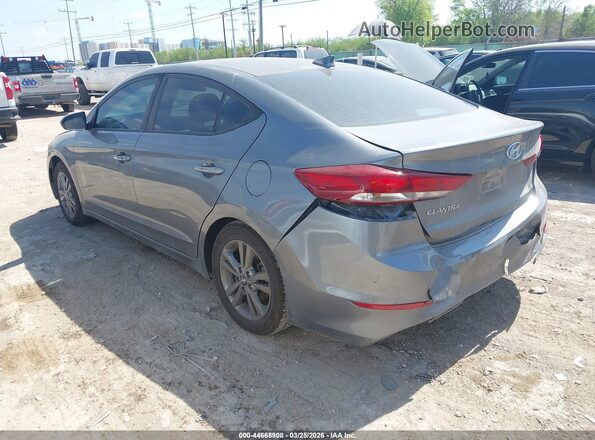 5NPD84LF8JH258336 2018 HYUNDAI ELANTRA Gray 
