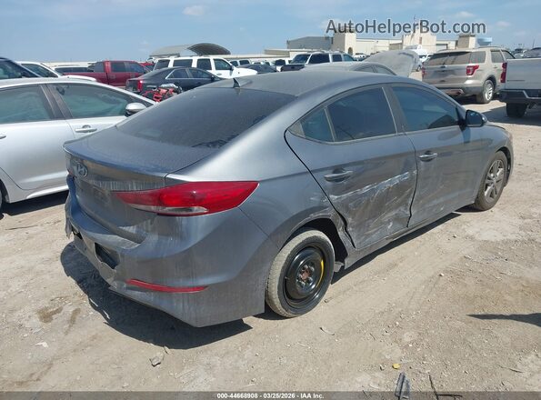 5NPD84LF8JH258336 2018 HYUNDAI ELANTRA Gray 