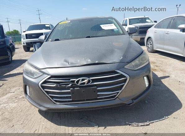 5NPD84LF8JH258336 2018 HYUNDAI ELANTRA Gray 