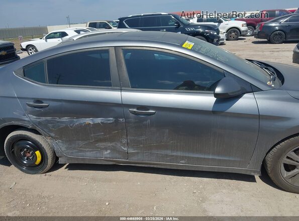 5NPD84LF8JH258336 2018 HYUNDAI ELANTRA Gray 