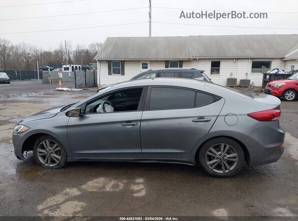 5NPD84LF8JH292695 2018 HYUNDAI ELANTRA Серый 