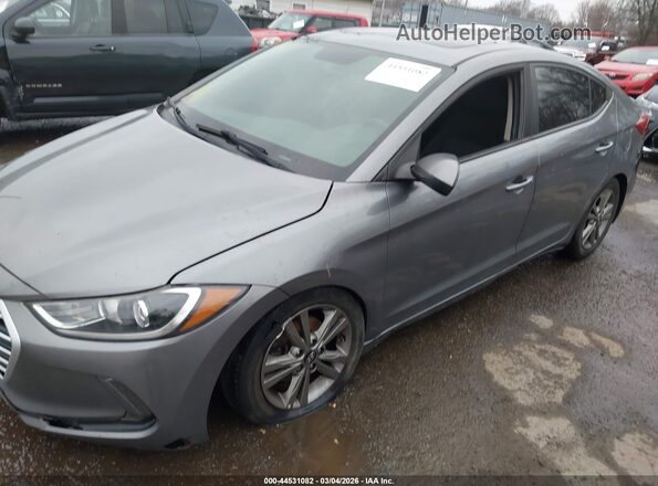 5NPD84LF8JH292695 2018 HYUNDAI ELANTRA Серый 